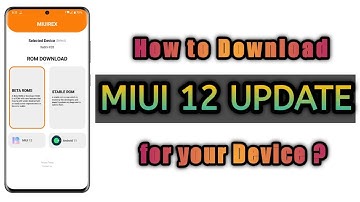 Miui 12 - How to Download MIUI 12 UPDATE for your Device ? [No ROOT] | Android 11 Eligibility ? 🔥🔥