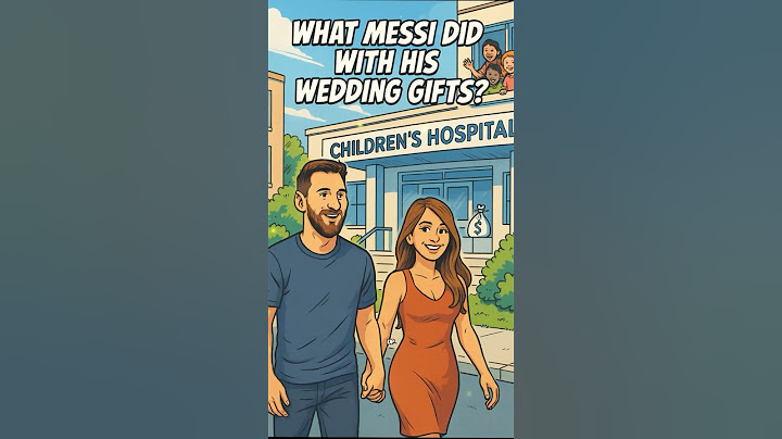 WHAT MESSI DID WITH HIS WEDDING GIFTS WILL SHOCK YOU #messi #marriage #kindness #shorts #humanity