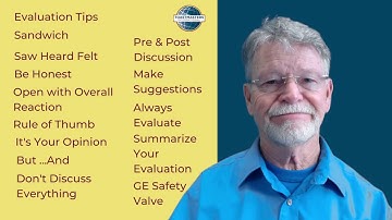 Toastmasters Evaluation Tips