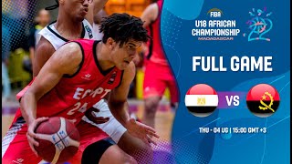 Angola v Egypt | Full Basketball Game