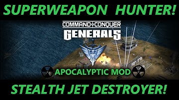 SUPERWEAPON HUNTER! Command & Conquer TM Generals Zero Hour 2023 Apocalyptic mod.