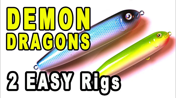 Catfish Rigs - Two Simple to Tie Demon Dragon Rigs for Catfish
