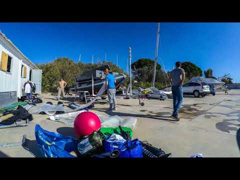 How many hours does it take to pack your Foiling Nacra 17?