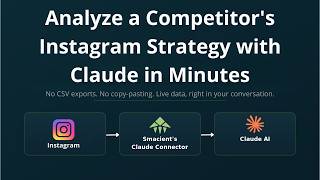 Analyze a Competitor's Instagram Strategy with Claude in Minutes Guide
