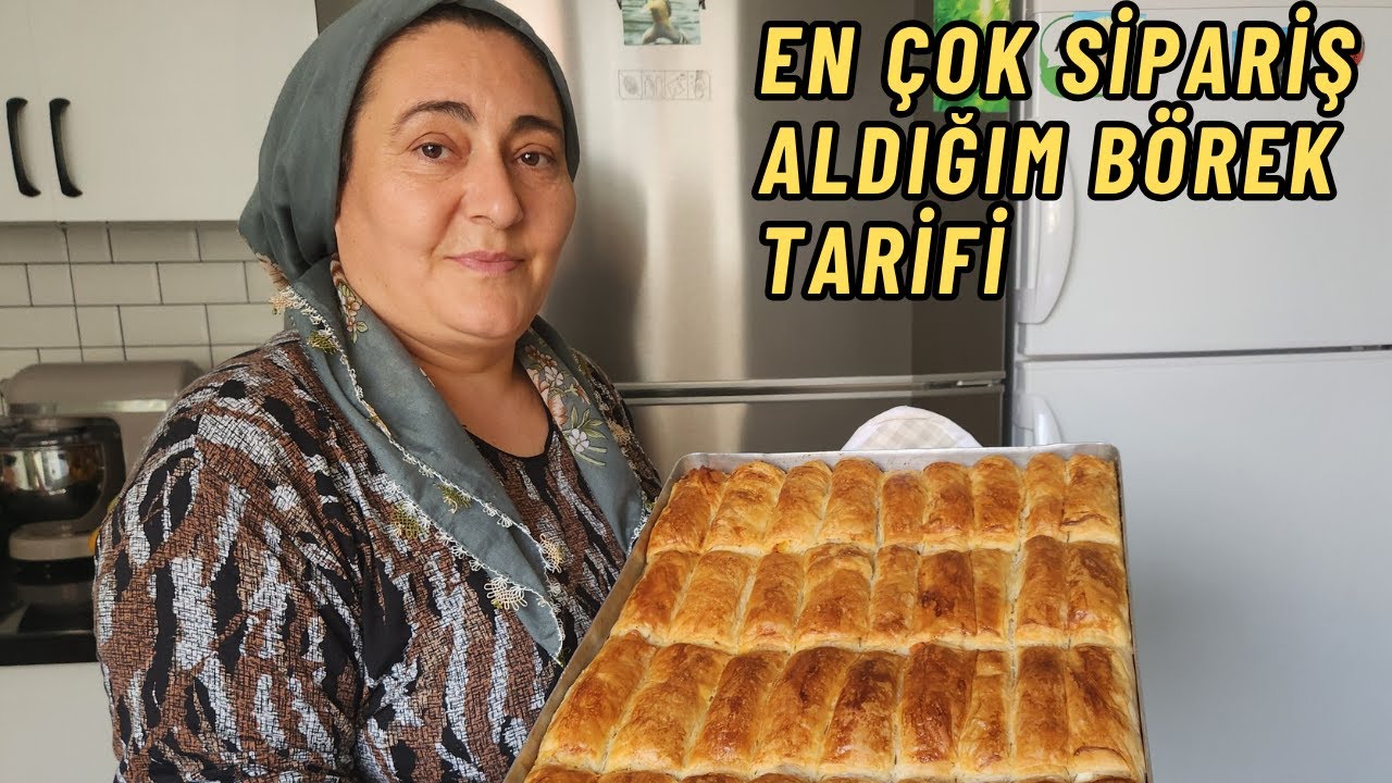 En Çok Sipariş Alan Börek Tarifi ✅ Sabah Yap Akşam Pişir 🏆3 Bezeyi Aynı Anda Açtığım El Açması Börek
