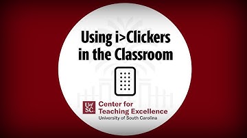 Using iClickers in the Classroom: The How-To And Why-To