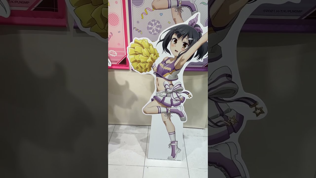 プリズマイリヤ 等身大パネル チアガール イリヤ/美遊/クロエ