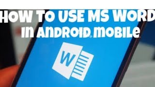 mobile. me. word. screenshot 2