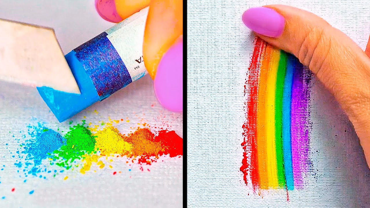 32 EASY ART IDEAS TO BOOST YOUR CREATIVE SKILLS