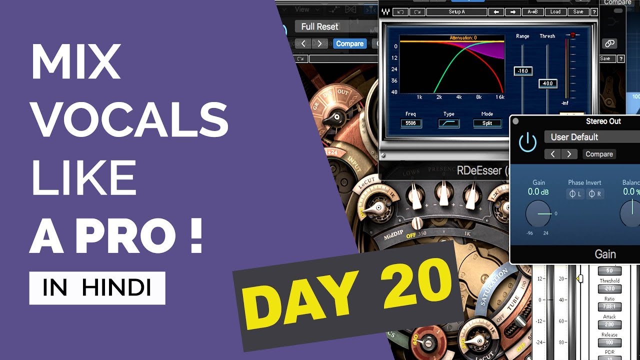 Mix Vocals Like A PRO - DAY 20 (Hindi) - YouTube