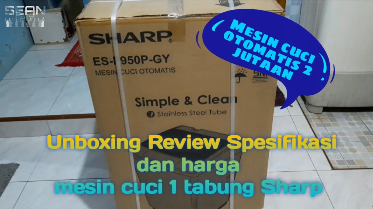 Sharp F950 Spesifikasi dan harga mesin cuci sharp 1 tabung es f950 (top loading ...