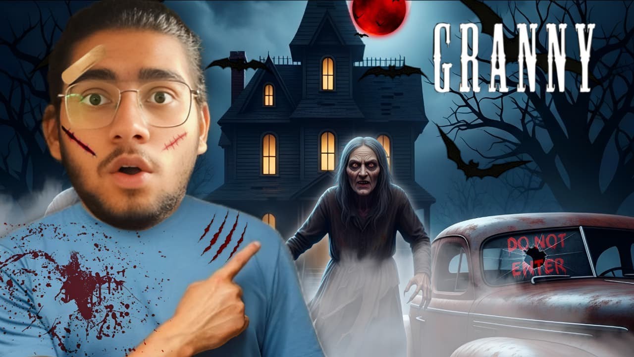 CAR ESCAPE FROM GRANNY'S HOUSE (HARD MODE) 😱| GRANNY CHAPTER 1