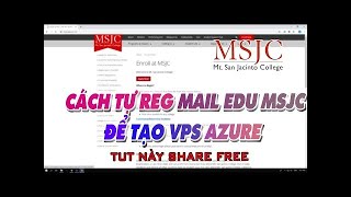 6 Hướng dẫn tạo mail edu để reg vps azure student đơn giản | Nam Tuấn