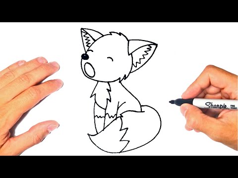 Como dibujar un Zorro | Dibujando Animales