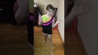 Learning how to do a back bend walking down the wall