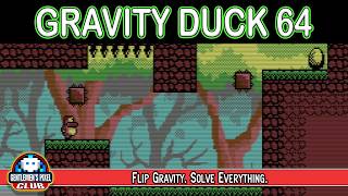 Gravity Duck 64 | Commodore 64 Puzzle Classic Gameplay & Commentary on MiSTer FPGA