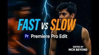 Fast x Slow ⚡ | The Perfect Flow | Premiere Pro Edit | Assignment 2 ❤‍🔥@TharunSpeaks