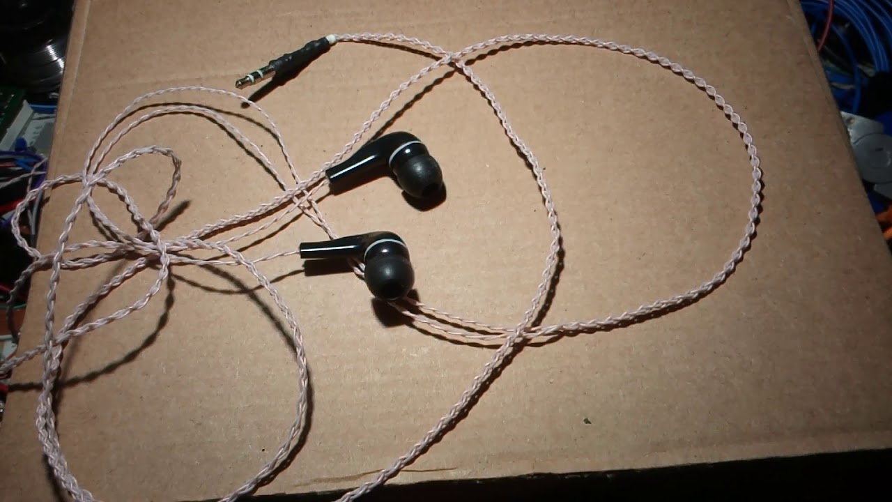 Провод для наушников из мгтф 0.07 - YouTube