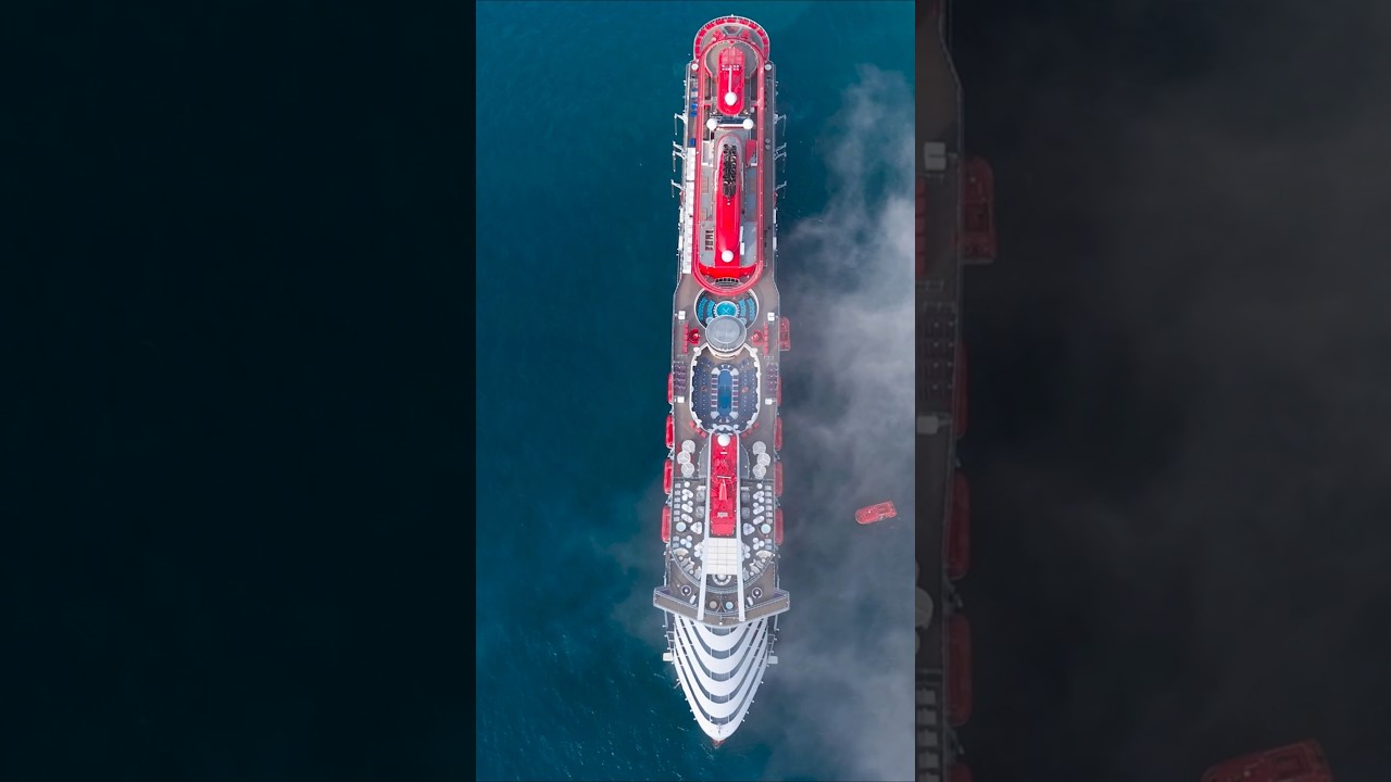 Virgin Cruise Ship "Brilliant Lady" in Santa Barbara