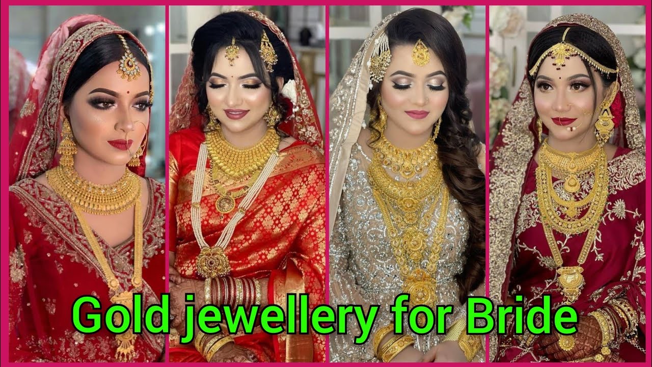 Gold jewellery for Bride | Bridal Gold jewellery | Bridal jewellery set | jewellery with faiz |