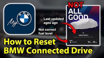 My BMW App Not Working - How to Reset Connected Drive