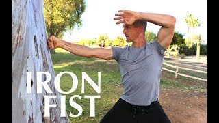 Turn Your FISTS & BONES into IRON Using a TREE | REAL IRON BODY