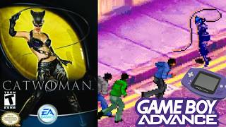 Catwoman (2004) Nintendo Game Boy Advance Gameplay in HD