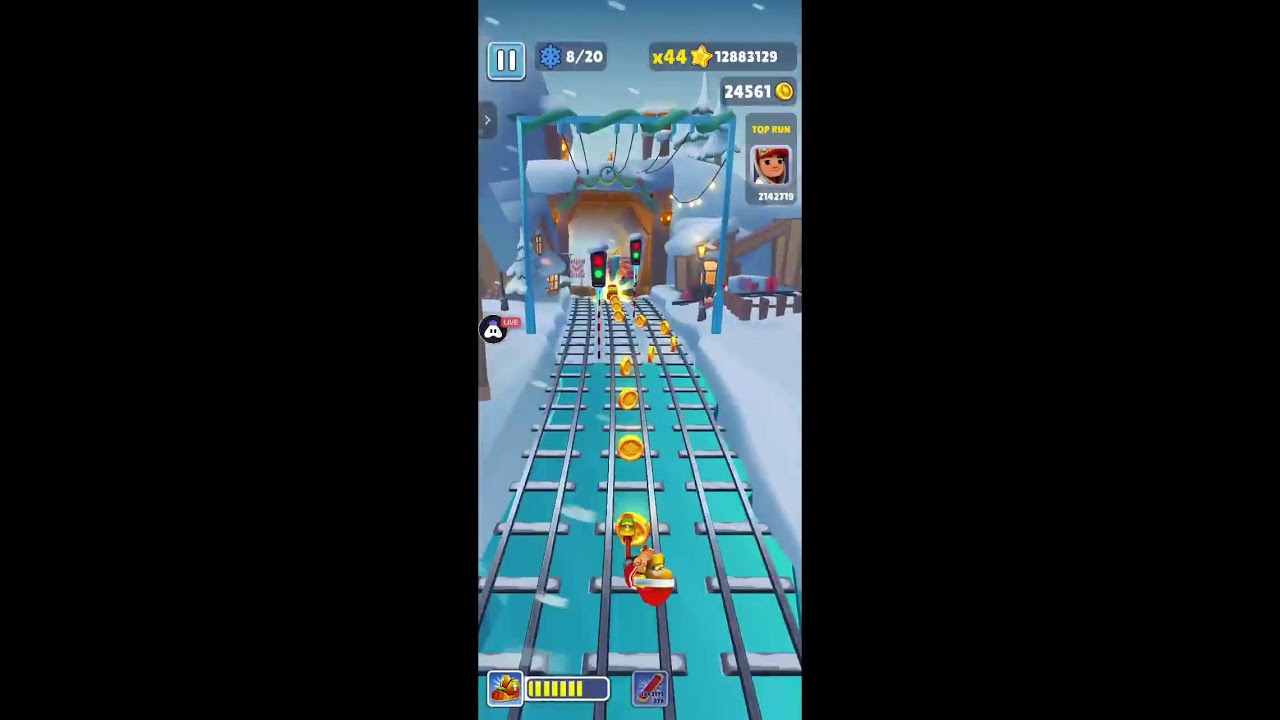 24/7 Subway Surfers Live Gameplay 🧞🦄💯 #subwaysurf #shorts #live #shortslive