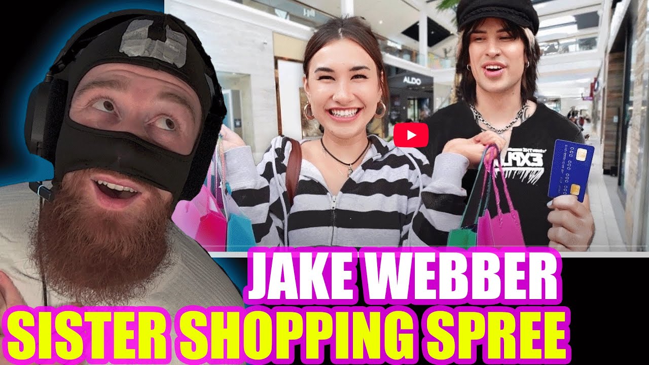 JAKE WEBBER TAKING SISTER ON A SHOPPING SPREE... (Jillian's just wholesome) | UDYZYZ REACTION