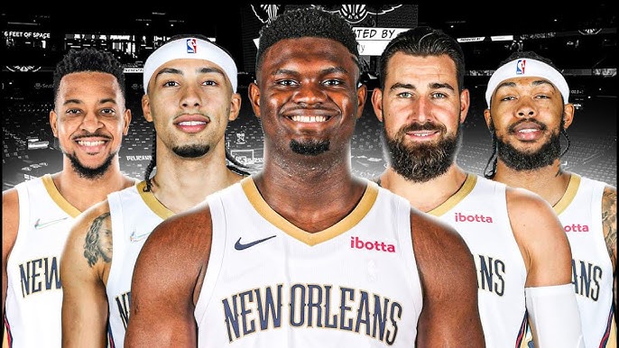 Photos: New Orleans Pelicans unveil new court design for 2023-24 NBA season  Photo Gallery