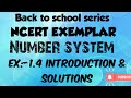 NCERT EXEMPLAR Solutions | Number system| Ex :- 1.4 Full | 5marks questions * Easy Explanation *
