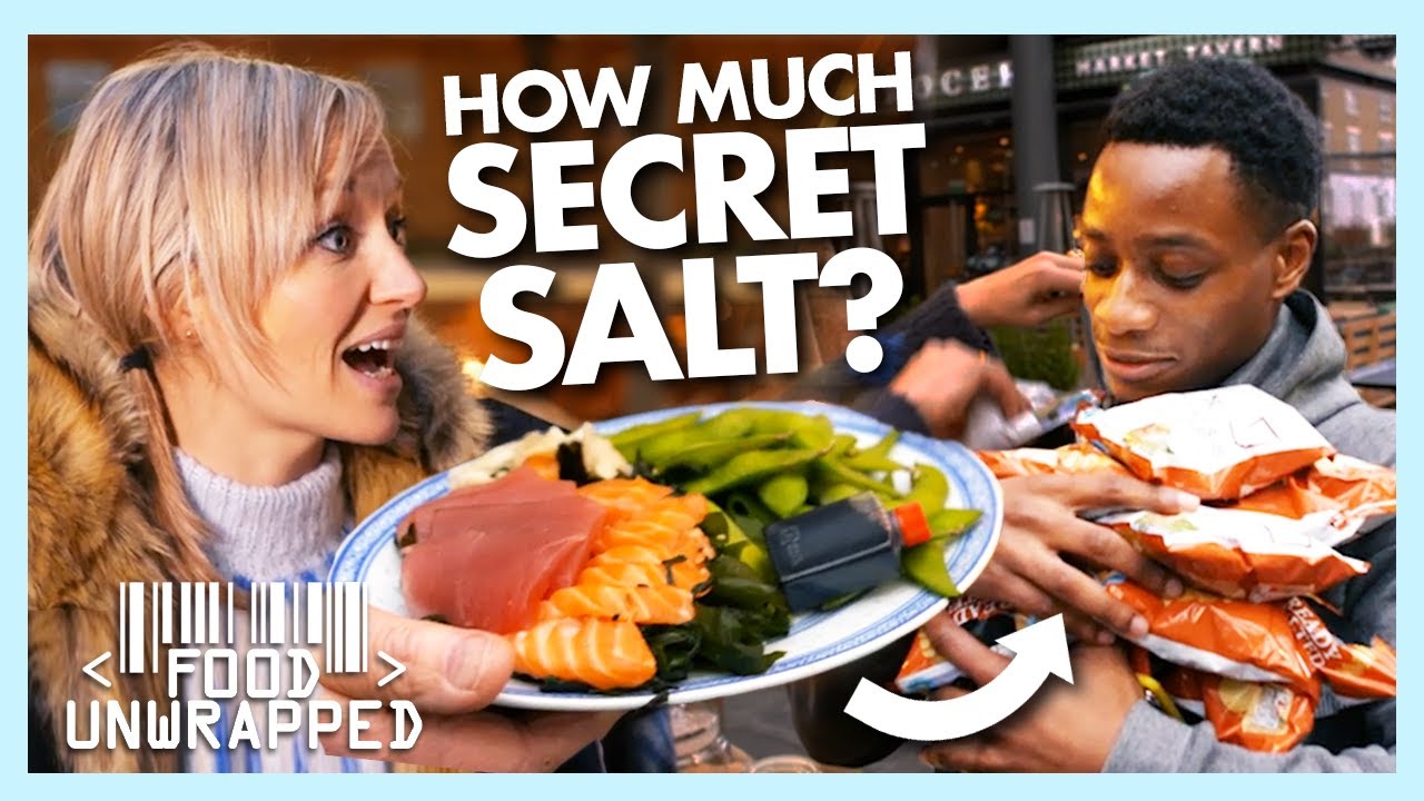 The Shocking Amount of Salt in Everyday Food Items | Food Unwrapped ...