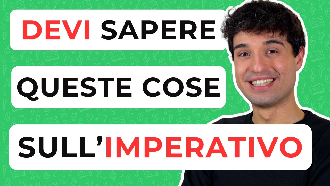 DEVI conoscere questo TEMPO VERBALE per parlare in Italiano! (lezione completa)