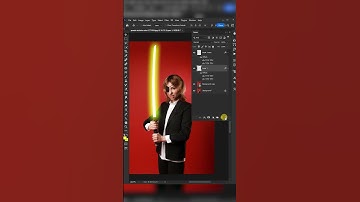 🤯🤯 Simple Glow Effect in Photoshop #photoshop #photoshoptutorial #fyp #sword #glow #portrait