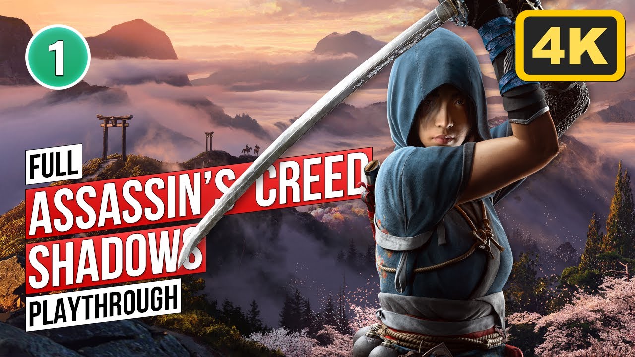 Assassin's Creed Shadows - Full Playthrough - Part 1 of 46
