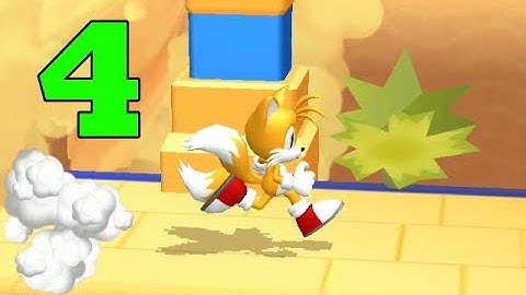 SONIC RUNNERS ADVENTURE - Part 4 [Level 13-15 Desert Ruins] - Android