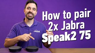 Now Pair 2 Jabra Speak2 75 Together Heres How Mic Test