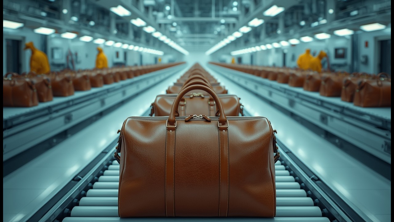 Inside the Exotic Leather Factory – (Full Process) How Camel Hide Bags Are Made