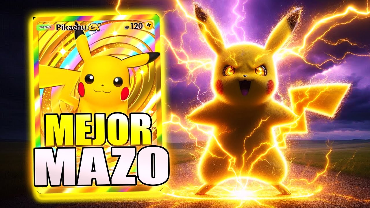 😱¡ESTÁ ROTISIMO!😱 NUEVO MEJOR MAZO de PIKACHU! Pokemon Tcg Pocket - YouTube