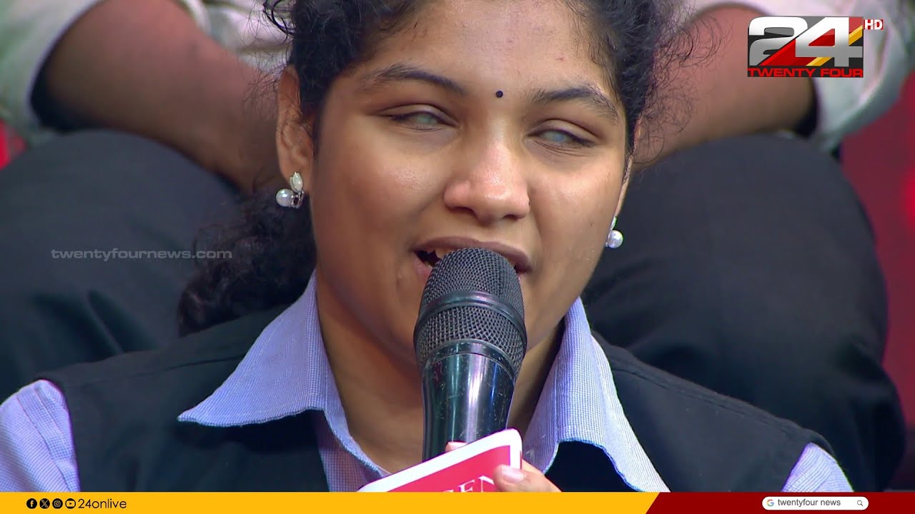 'കുഞ്ഞിക്കവിൾ മേഘമേ..തുള്ളി തുളുമ്പാതെ നീ..' തമ്മിൽ തമ്മിൽ വേദിയിലെ പാട്ടും പറച്ചിലുംThammil Thammil