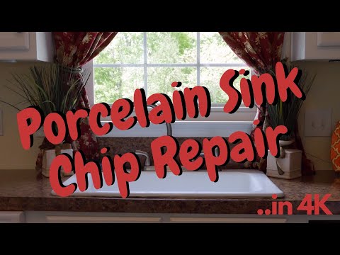 Porcelain Sink Chip Fix