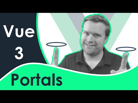 Vue 3 Portals Tutorial - First Look!