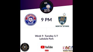 VSSL WEEK 9 LIVE:  North Stars FC vs Arlington SA