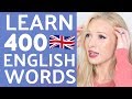 Learn 400 adjectives and synonyms  pronounce in 40 minutes