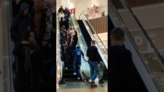 Public Reaction Escalator Prank