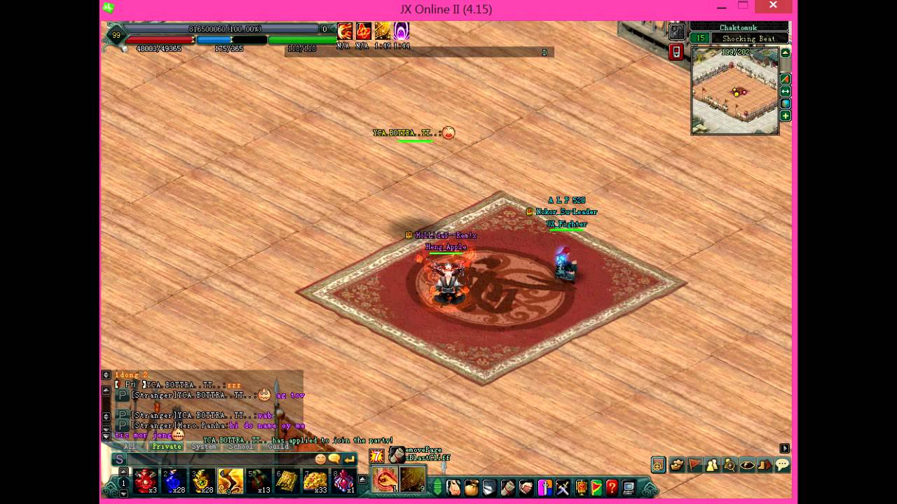 13  JX2 Party vai with BF baku ESO - Heng Apple JX2