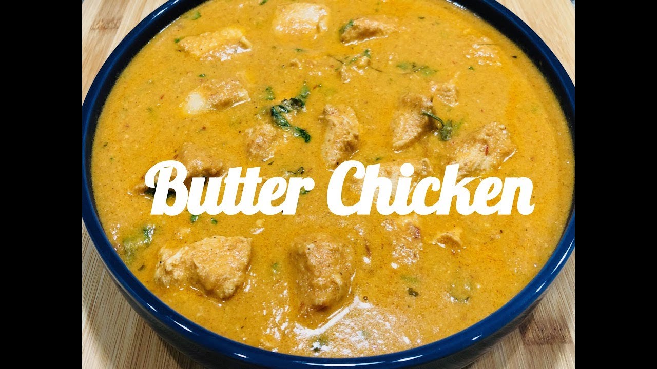 Slow Cooker Easy Butter Chicken Recipe Indian butter chicken YouTube