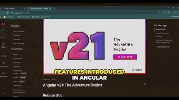 ANGULAR 21: Start Your Adventure with These New Features