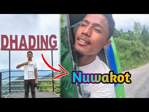 Dhading to Nuwakot | Without Money Travel | Hitchhiking In Nepal- Nomadic Santosh ❤️ 😘