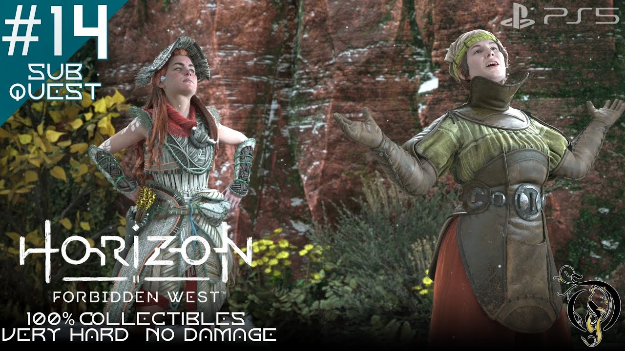 【Horizon Forbidden West】#14 - Sub Quest 太陽の信号＆全信号塔場所（100% Collectibles Very Hard No Damage）